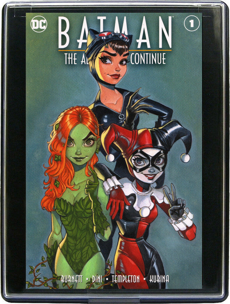 BATMAN: ADVENTURES CONTINUE #1 (CHRISSIE ZULLO) Framed Comic Book Custom Home Decor Wall Art