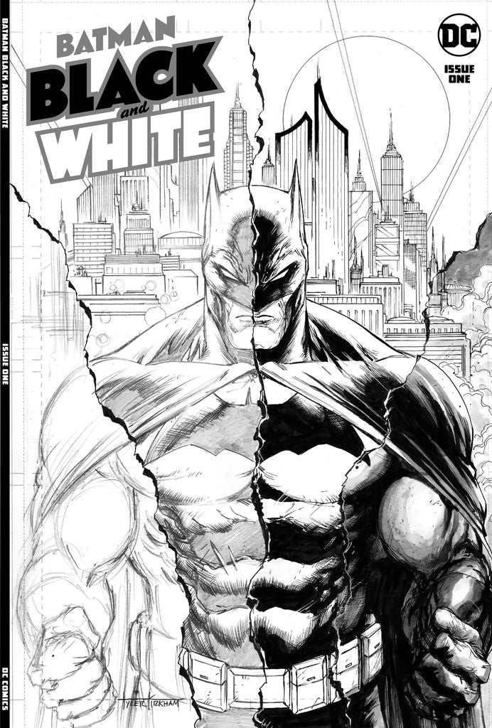 BATMAN: BLACK & WHITE #1 (TYLER KIRKHAM EXCLUSIVE TRADE VARIANT) ~ DC Comics