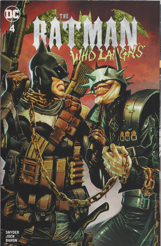 THE BATMAN WHO LAUGHS #4 (MICO SUAYAN EXCLUSIVE TRADE VARIANT) ~ DC Comics