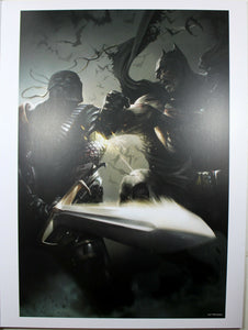BATMAN #89 (DEATHSTROKE) ART PRINT by Francesco Mattina ~ 12" x 16"