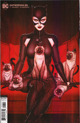 CATWOMAN #26 (JENNY FRISON CARDSTOCK VARIANT COVER) COMIC BOOK ~ DC Comics