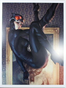 CATWOMAN #9 ART PRINT by Stanley "Artgerm" Lau ~ 12" x 16" ~ Great Condition