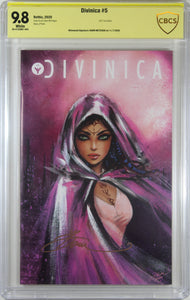 DIVINICA #5 (DAWN MCTEIGUE SIGNED VARIANT) ~ CBCS SS Graded 9.8