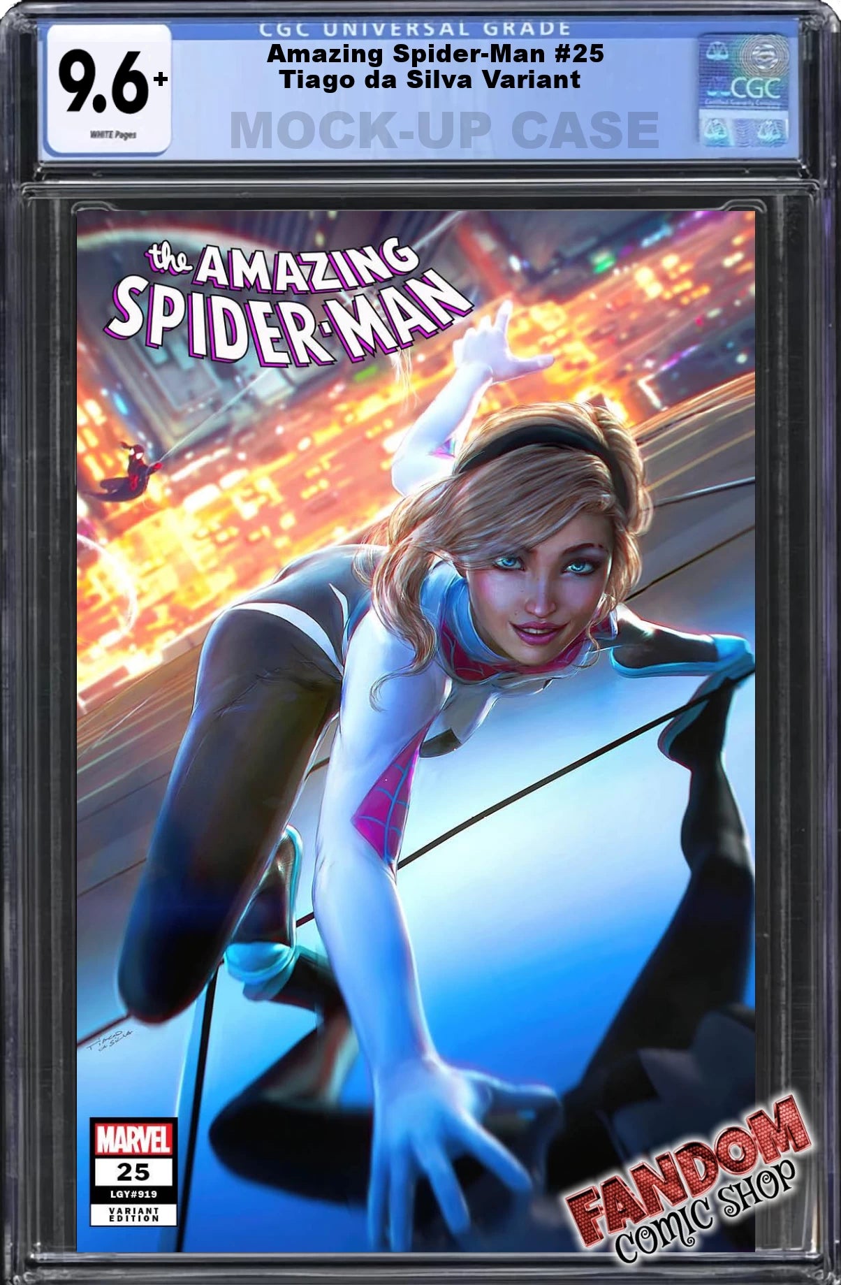 AMAZING SPIDER-MAN #25 (TIAGO DA SILVA EXCLUSIVE VARIANT) ~ CGC Graded 9.6 or Better