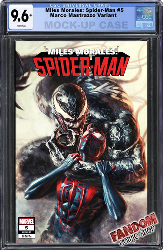 MILES MORALES: SPIDER-MAN #5 (MARCO MASTRAZZO EXCLUSIVE VARIANT ~ CGC Graded 9.6 or Better