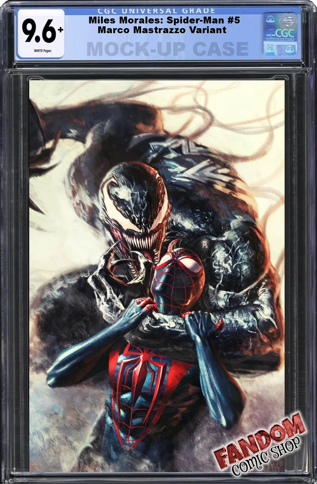 MILES MORALES: SPIDER-MAN #5 (MARCO MASTRAZZO EXCLUSIVE VIRGIN VARIANT ~ CGC Graded 9.6 or Better