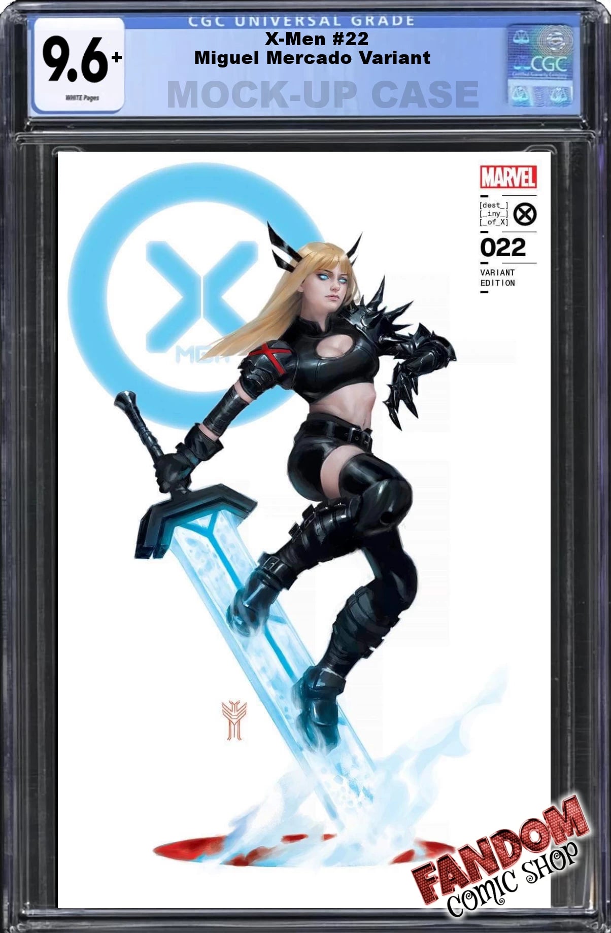 X-MEN #22 (MIGUEL MERCADO EXCLUSIVE MAGIK VARIANT) ~ CGC Graded 9.6 or Better