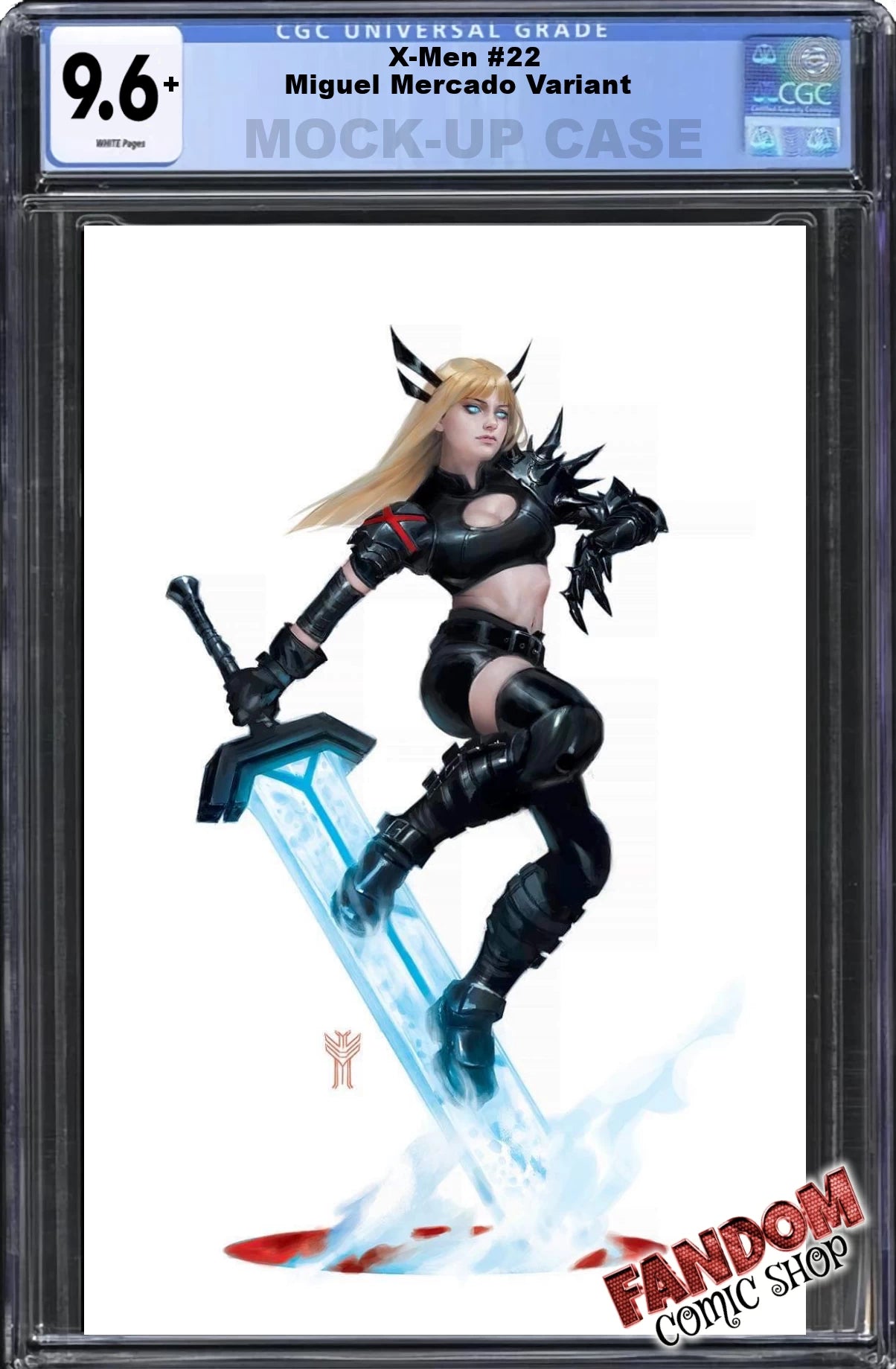 X-MEN #22 (MIGUEL MERCADO EXCLUSIVE MAGIK VIRGIN VARIANT) ~ CGC Graded 9.6 or Better