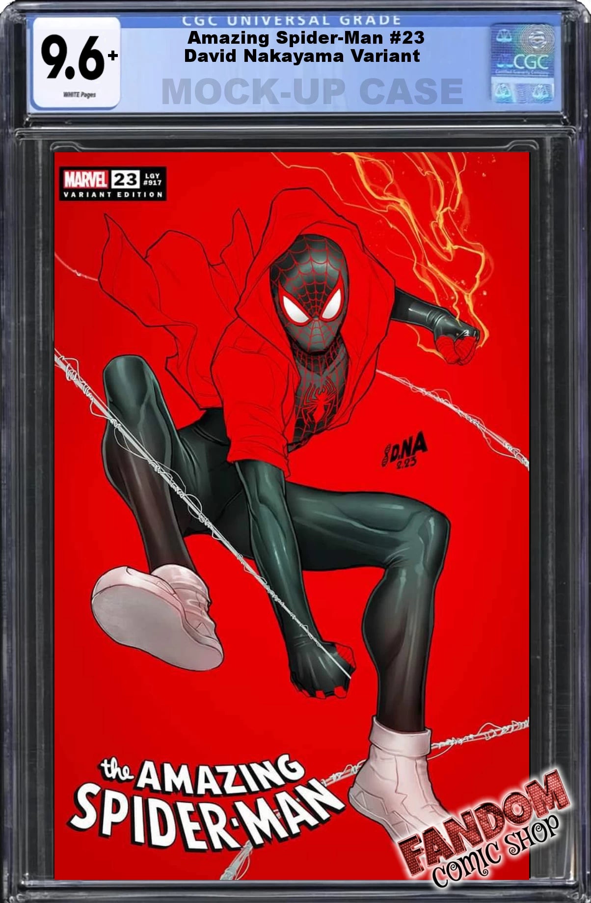 AMAZING SPIDER-MAN #23 (DAVID NAKAYAMA EXCLUSIVE VARIANT) ~ CGC Graded 9.6 or Better