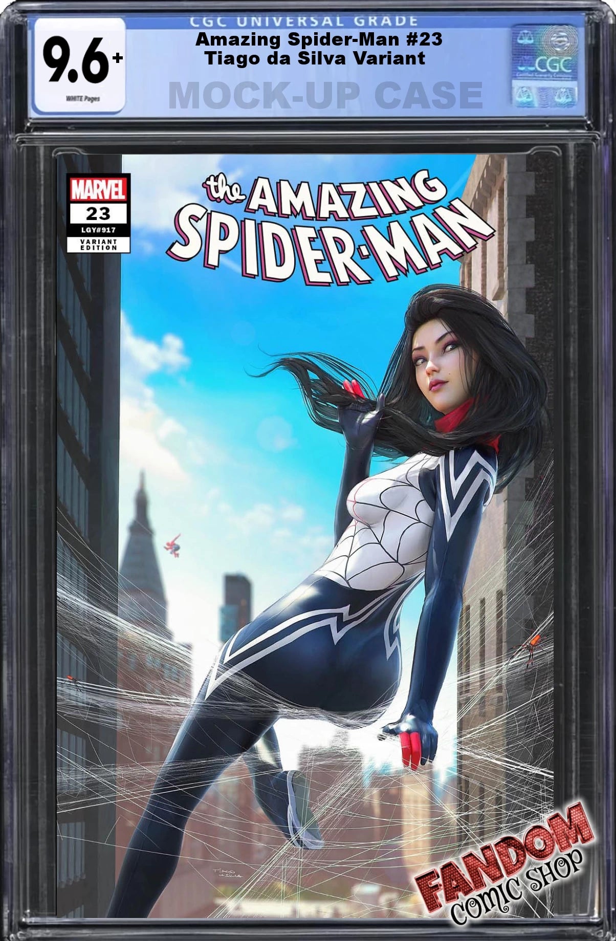 AMAZING SPIDER-MAN #23 (TIAGO DA SILVA EXCLUSIVE VARIANT) ~ CGC Graded 9.6 or Better