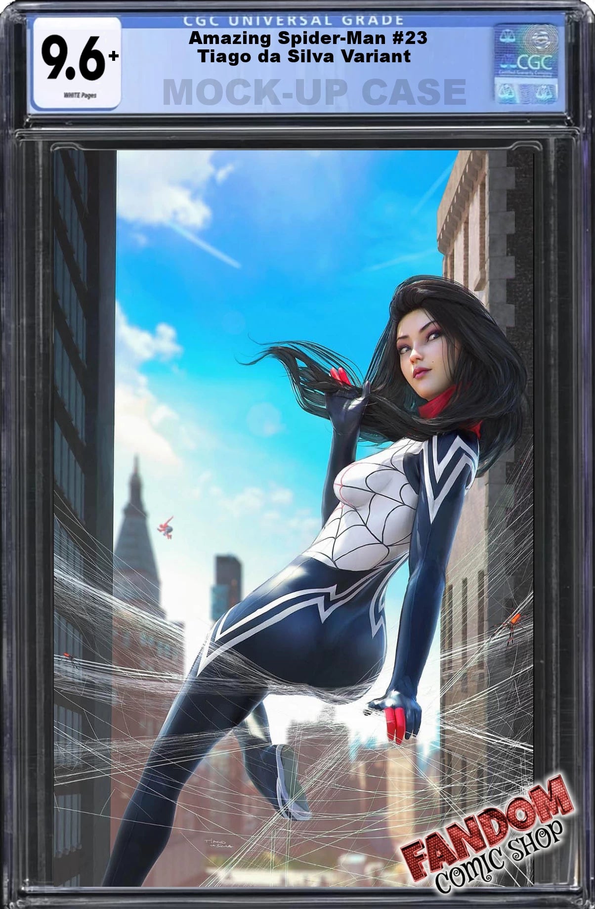 AMAZING SPIDER-MAN #23 (TIAGO DA SILVA EXCLUSIVE VIRGIN VARIANT) ~ CGC Graded 9.6 or Better