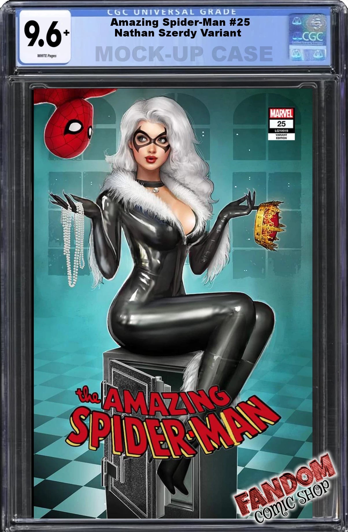 AMAZING SPIDER-MAN #25 (NATHAN SZERDY EXCLUSIVE VARIANT) ~ CGC Graded 9.6 or Better