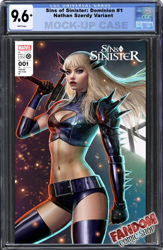 SINS OF SINISTER: DOMINION #1 (NATHAN SZERDY EXCLUSIVE VARIANT) ~ CGC Graded 9.6 or Better