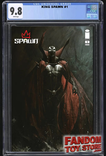 KING SPAWN #1 (A LEE VARIANT)(2021) ~ CGC Graded 9.8