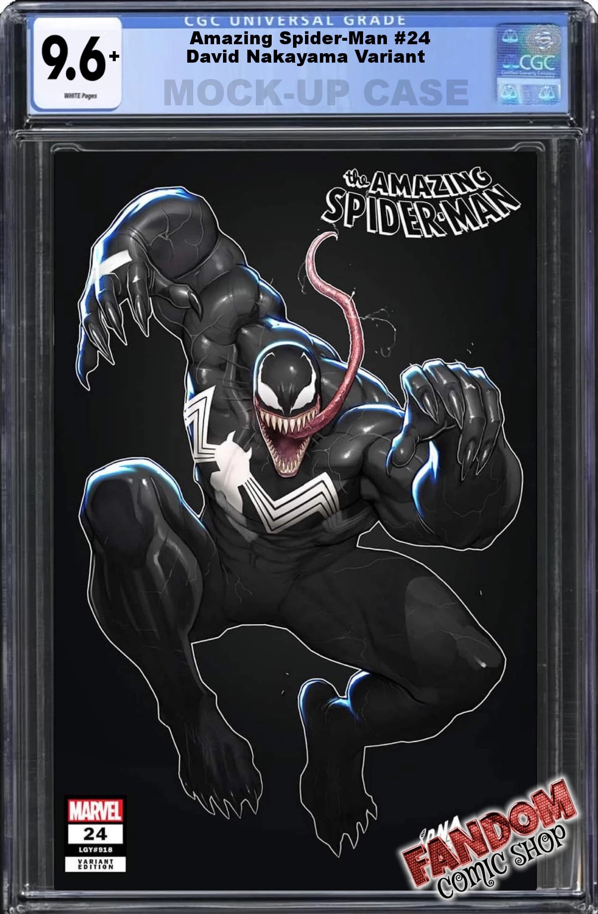 AMAZING SPIDER-MAN #24 (DAVID NAKAYAMA EXCLUSIVE VARIANT) ~ CGC Graded 9.6 or Better