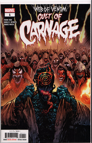 WEB OF VENOM: CULT OF CARNAGE #1 (JOSHUA CASSARA VARIANT) COMIC BOOK ~ Marvel Comics
