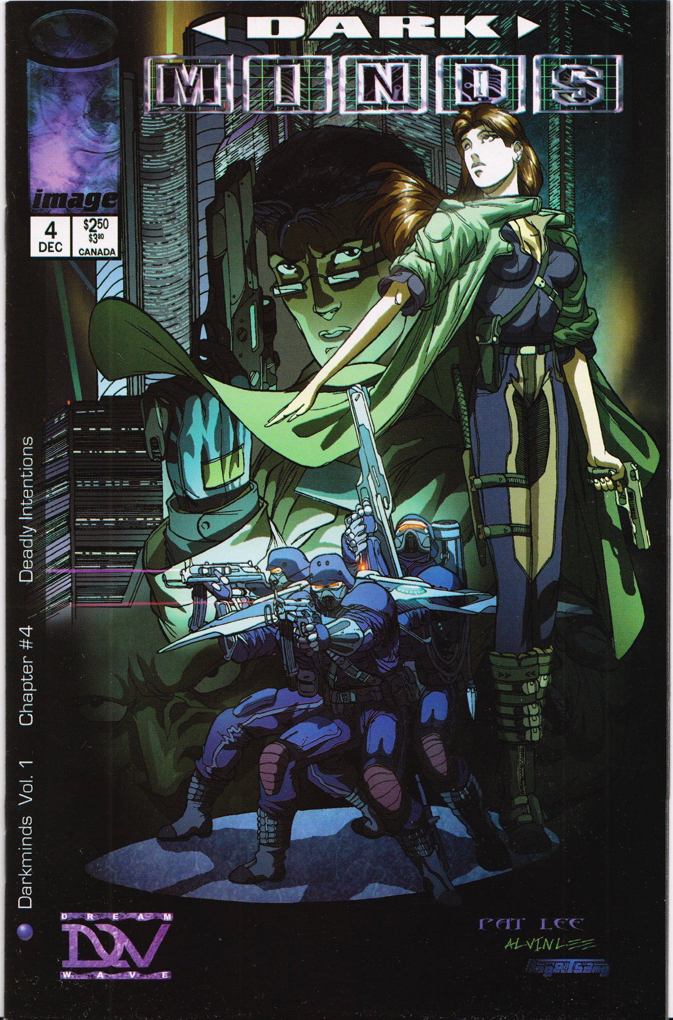 DARK MINDS #4 (PAT LEE) COMIC BOOK ~ Dreamwave