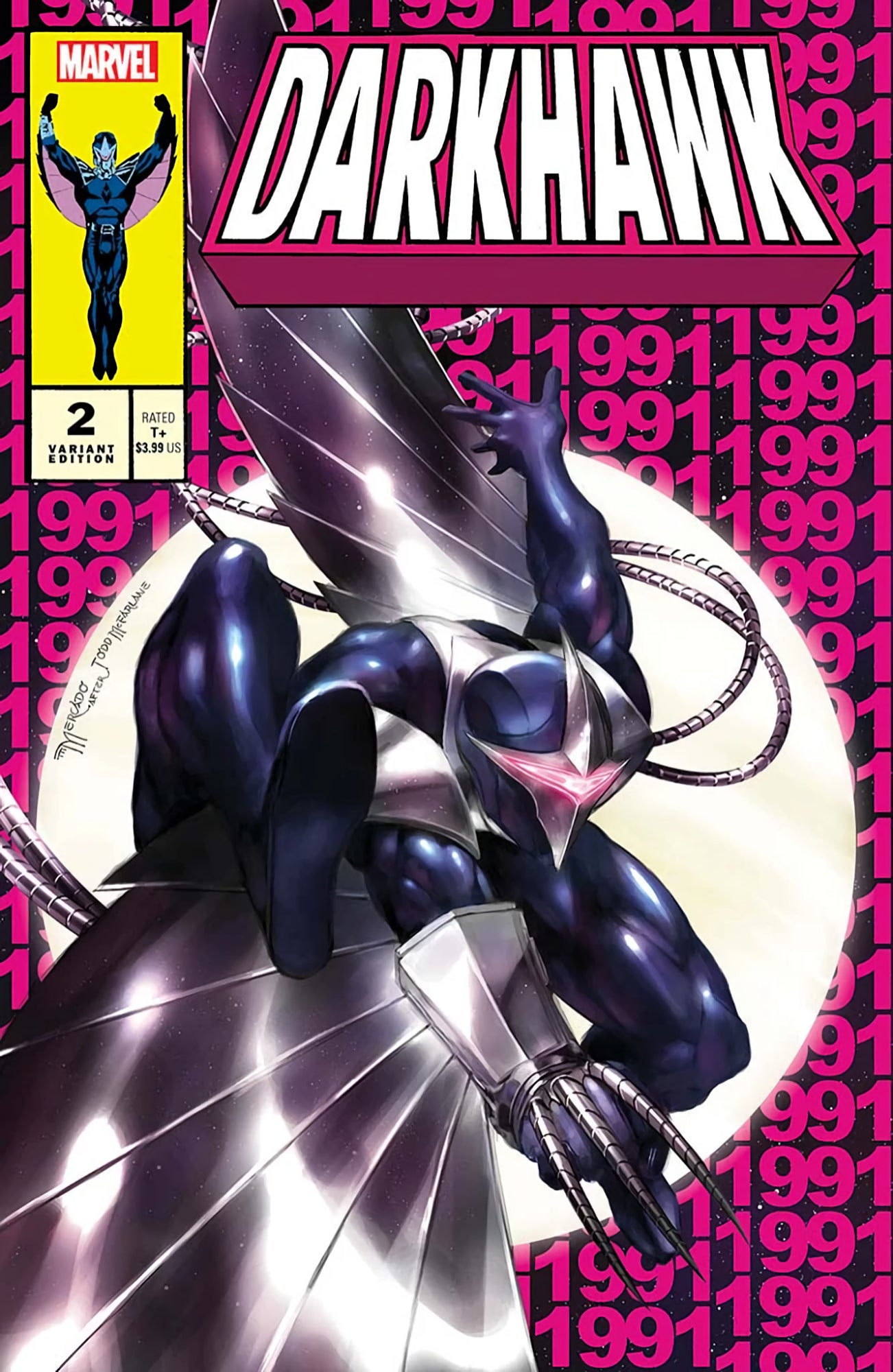 DARKHAWK #2 (MERCADO EXCLUSIVE ASM #300 TODD MCFARLANE HOMAGE VARIANT) Comic Book ~ Marvel