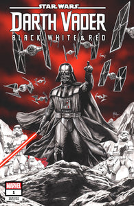 STAR WARS ~ DARTH VADER: BLACK, WHITE & RED #1 (MICO SUAYAN EXCLUSIVE VARIANT)