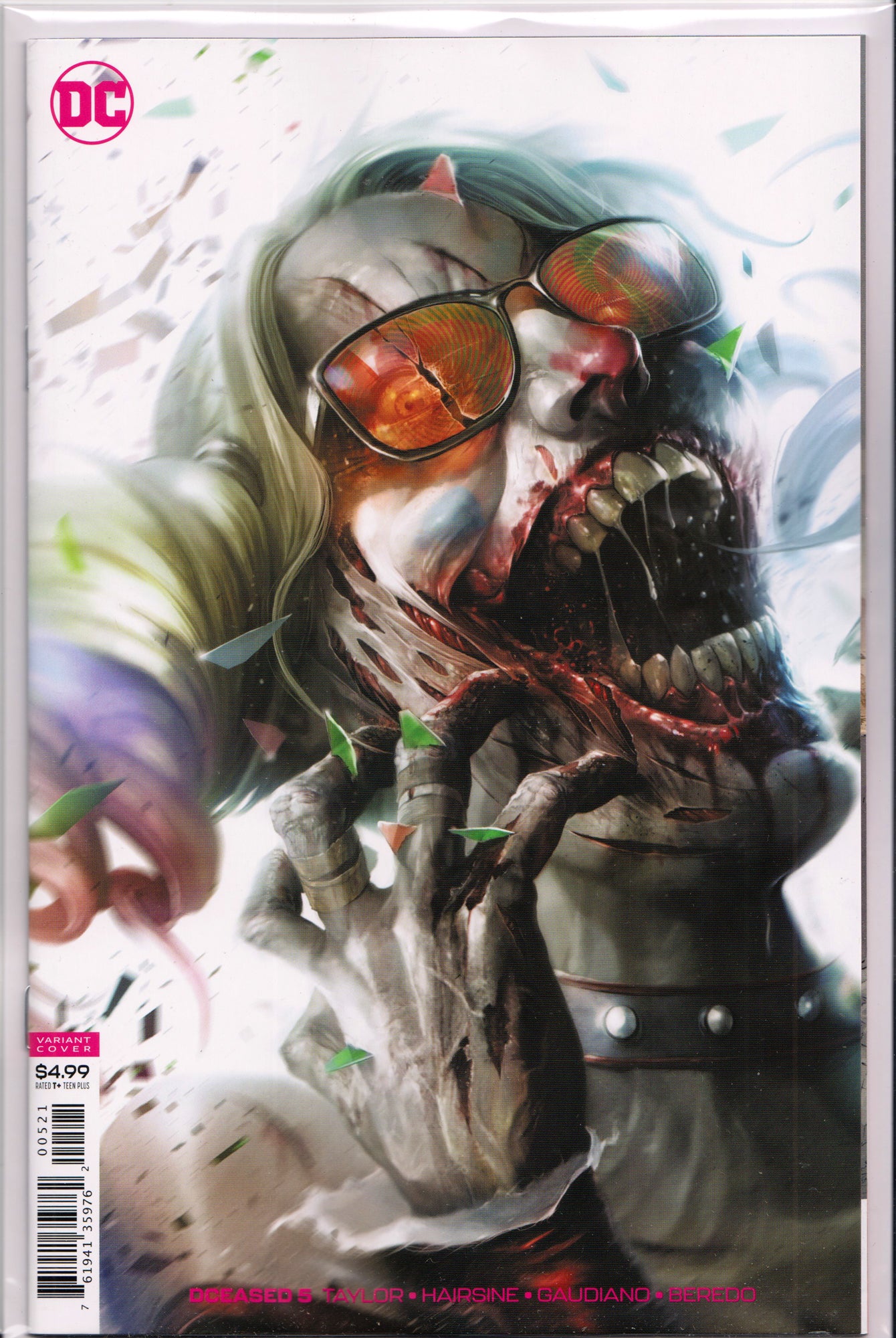 DCEASED #5 (FRANCESCO MATTINA VARIANT) COMIC BOOK ~ DC Comics