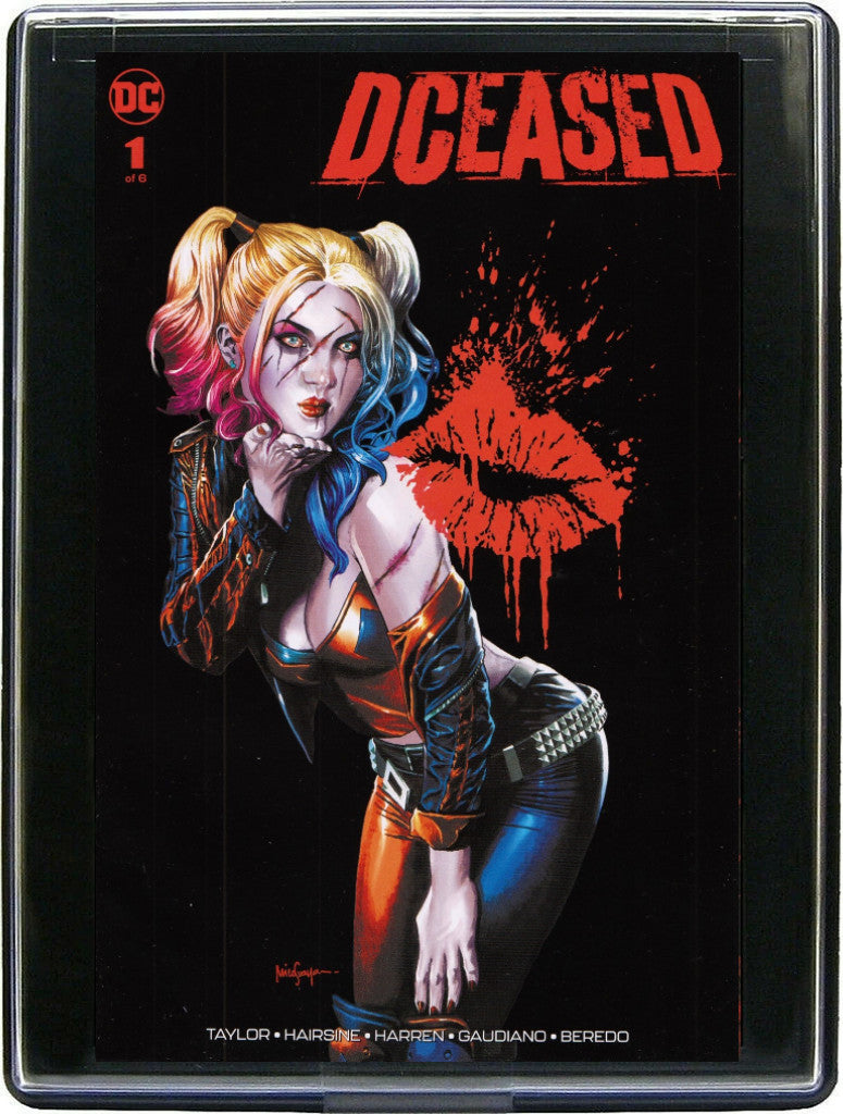 DCEASED #1 (ANACLETO) Framed Comic Book Custom Home Decor Wall Art