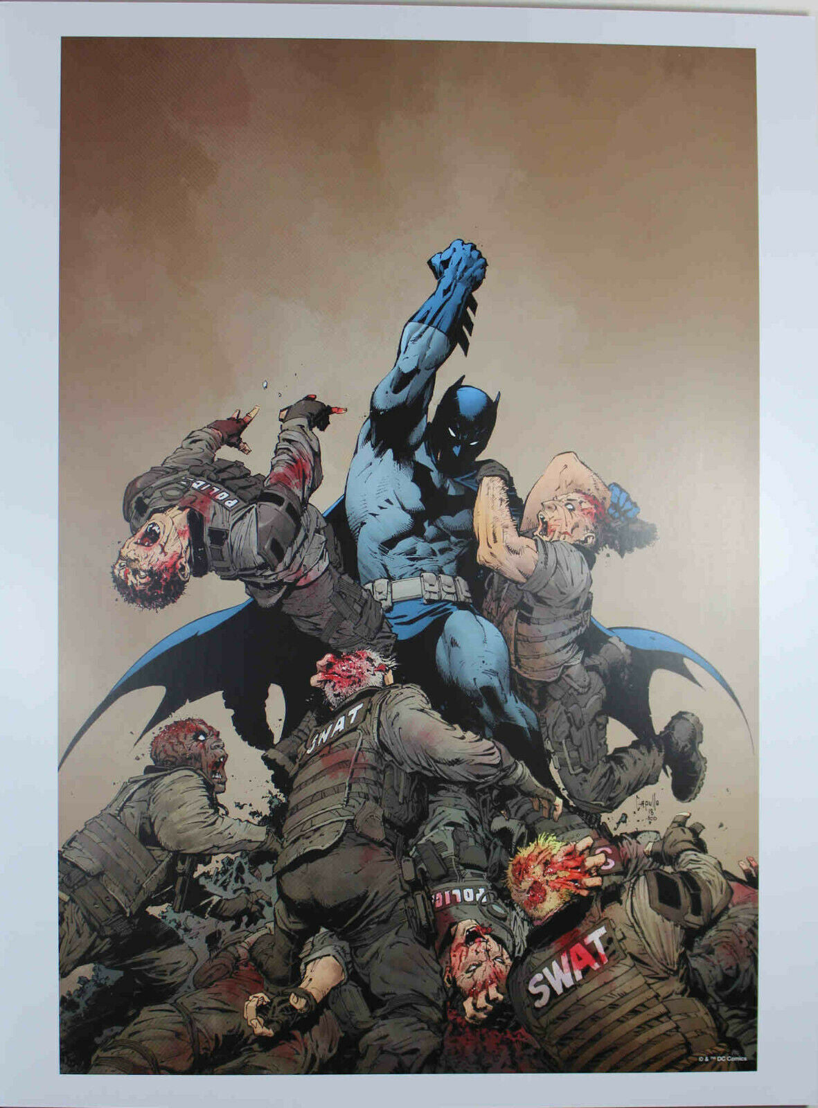 DCEASED #1 ART PRINT by Greg Capullo ~ 12" x 16"