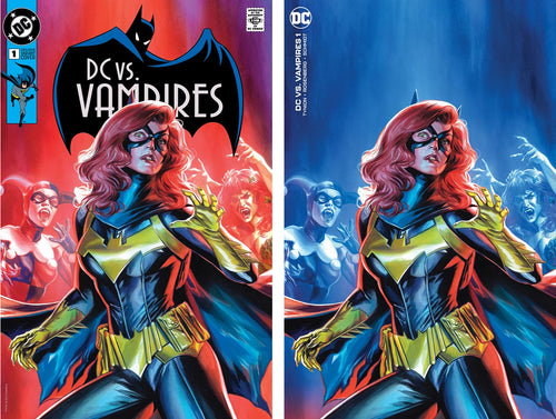 DC vs. VAMPIRES #1 (FELIPE MASSAFERA EXCLUSIVE TRADE/MINIMAL TRADE VARIANT SET) ~ DC Comics