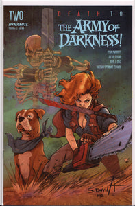 DEATH TO THE ARMY OF DARKNESS #2 (DAVILA VARIANT) COMIC BOOK ~ Dynamite