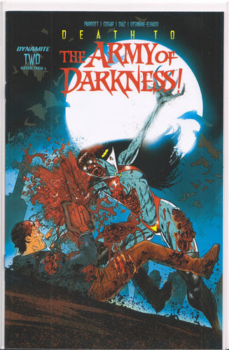 DEATH TO THE ARMY OF DARKNESS #2 (ZOMBIE VAMPIRELLA VARIANT)(HOT) COMIC BOOK ~ Dynamite