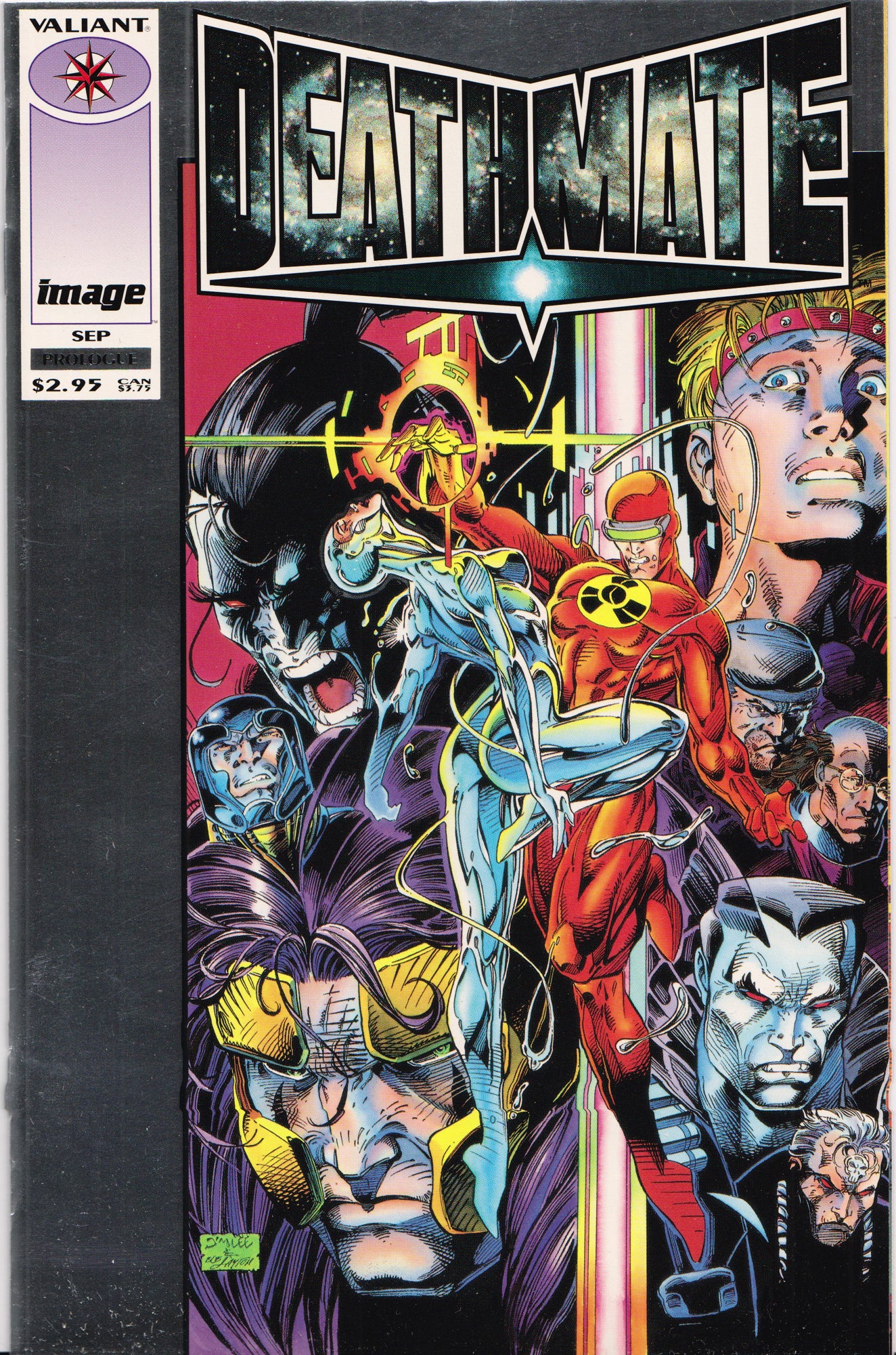 DEATHMATE: PROLOGUE #1 (SILVER FOIL COVER) COMIC BOOK ~ Valiant/Image Comics