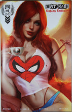 Load image into Gallery viewer, DEATHRAGE #6 (SHIKARII EXCLUSIVE FIREKISS MJ COSPLAY PREVIEW VARIANT) ~ Merc Publishing