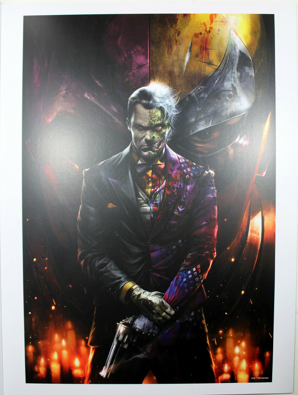 DEATHSTROKE #37 ART PRINT by Francesco Mattina ~ 12" x 16"