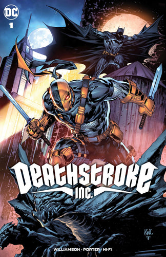 DEATHSTROKE INC. #1 (KEN LASHLEY EXCLUSIVE TRADE VARIANT) ~ DC Comics