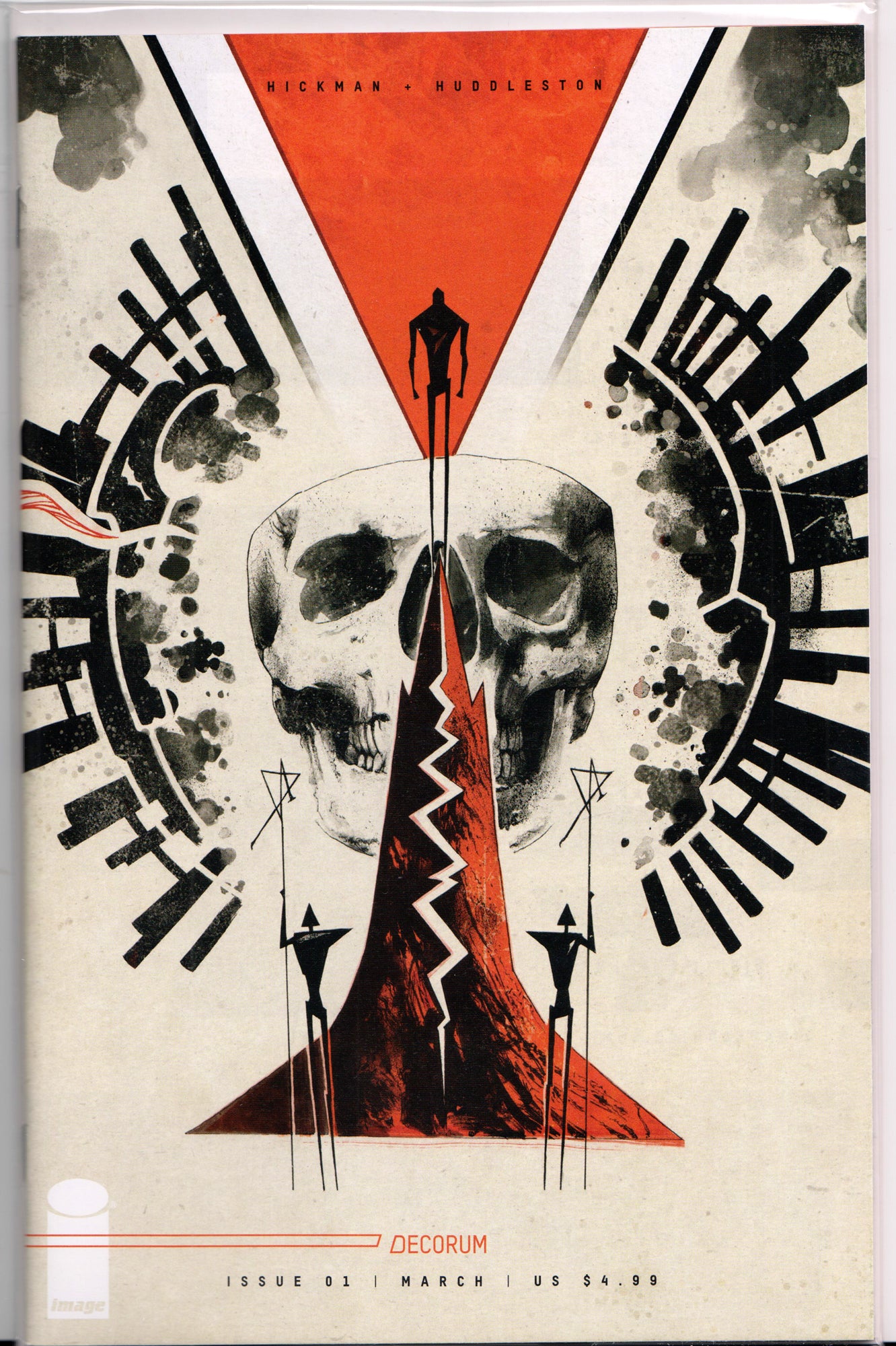 DECORUM #1 (COVER B)(HICKMAN & HUDDLESTON) COMIC BOOK ~ Image Comics