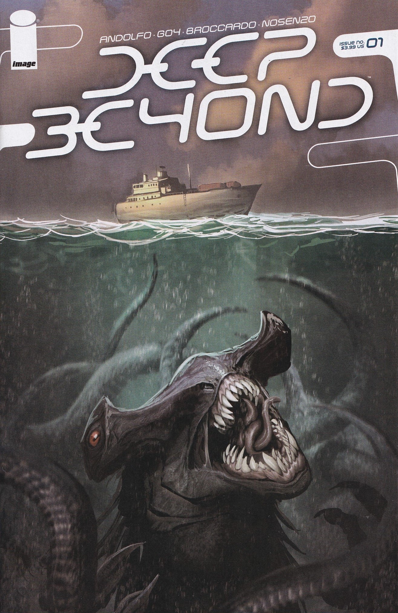 DEEP BEYOND #1 (SEJIC VARIANT) COMIC BOOK ~ Image Comics