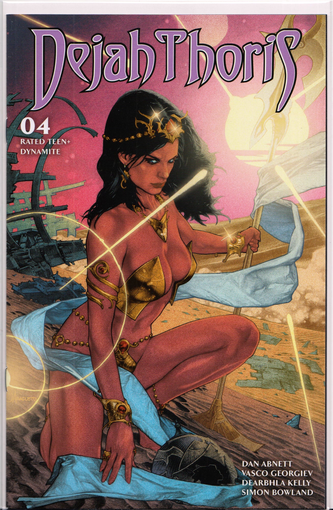 DEJAH THORIS #4 (JAY ANACLETO VARIANT) COMIC BOOK ~ Dynamite