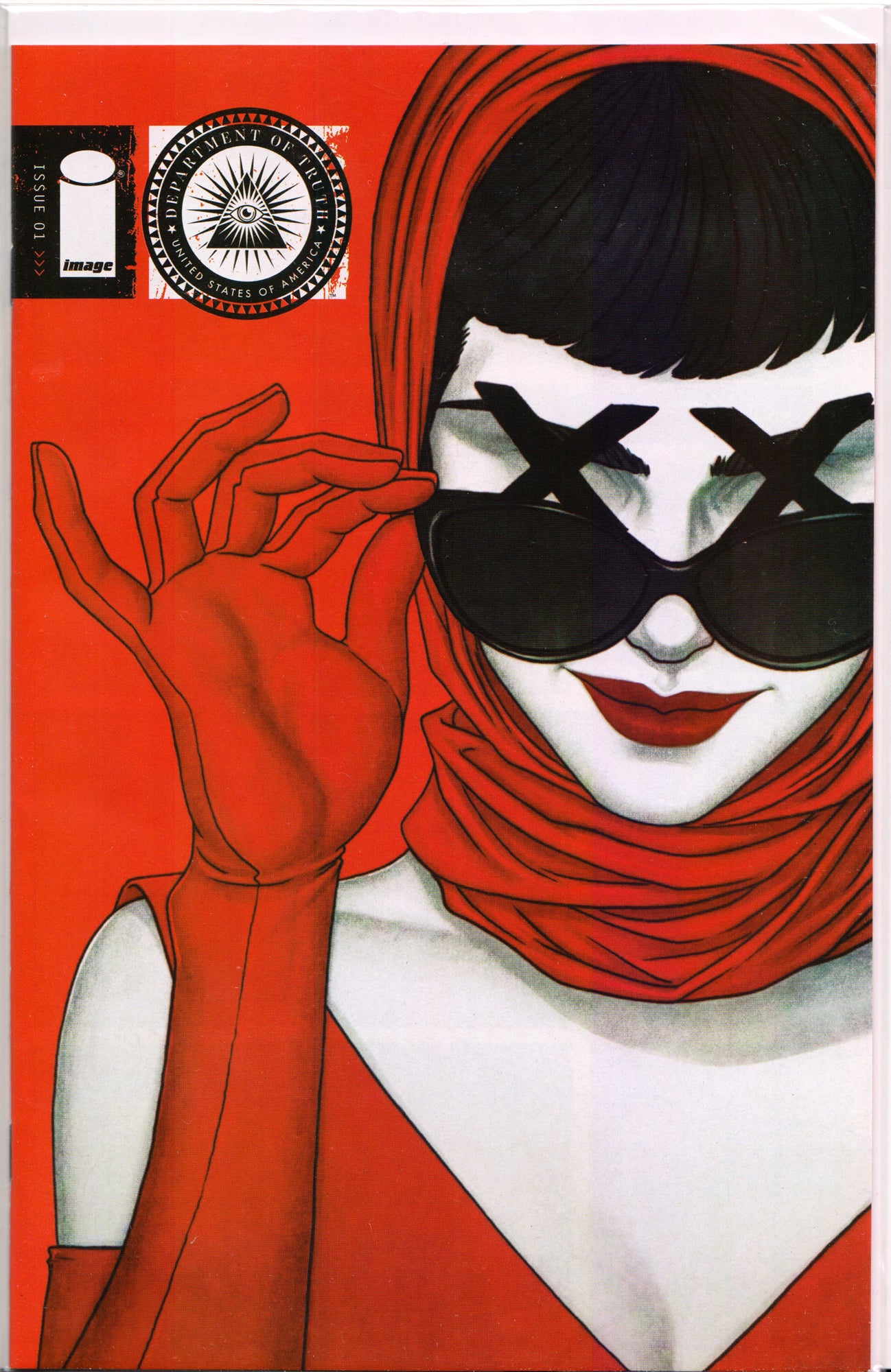 DEPARTMENT OF TRUTH #1 (JENNY FRISON VARIANT)(1ST PRINT) COMIC BOOK ~ Image