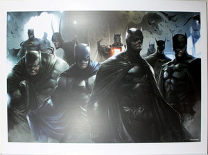 DETECTIVE COMICS #1000 (BATMAN) ART PRINT by Francesco Mattina ~ 12" x 16"