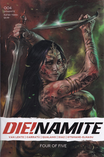 DIE!NAMITE #4 (LUCIO PARRILLO VARIANT) COMIC BOOK ~ Dynamite Entertainment