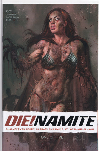 DIE!NAMITE #1 (LUCIO PARRILLO VARIANT) COMIC BOOK ~ Dynamite Entertainment