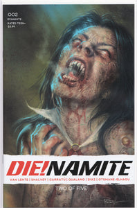 DIE!NAMITE #2 (LUCIO PARRILLO VARIANT) COMIC BOOK ~ Dynamite Entertainment