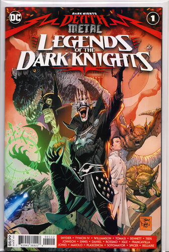DARK NIGHTS: DEATH METAL ~ LEGENDS OF THE DARK KNIGHTS #1 (2nd Print)