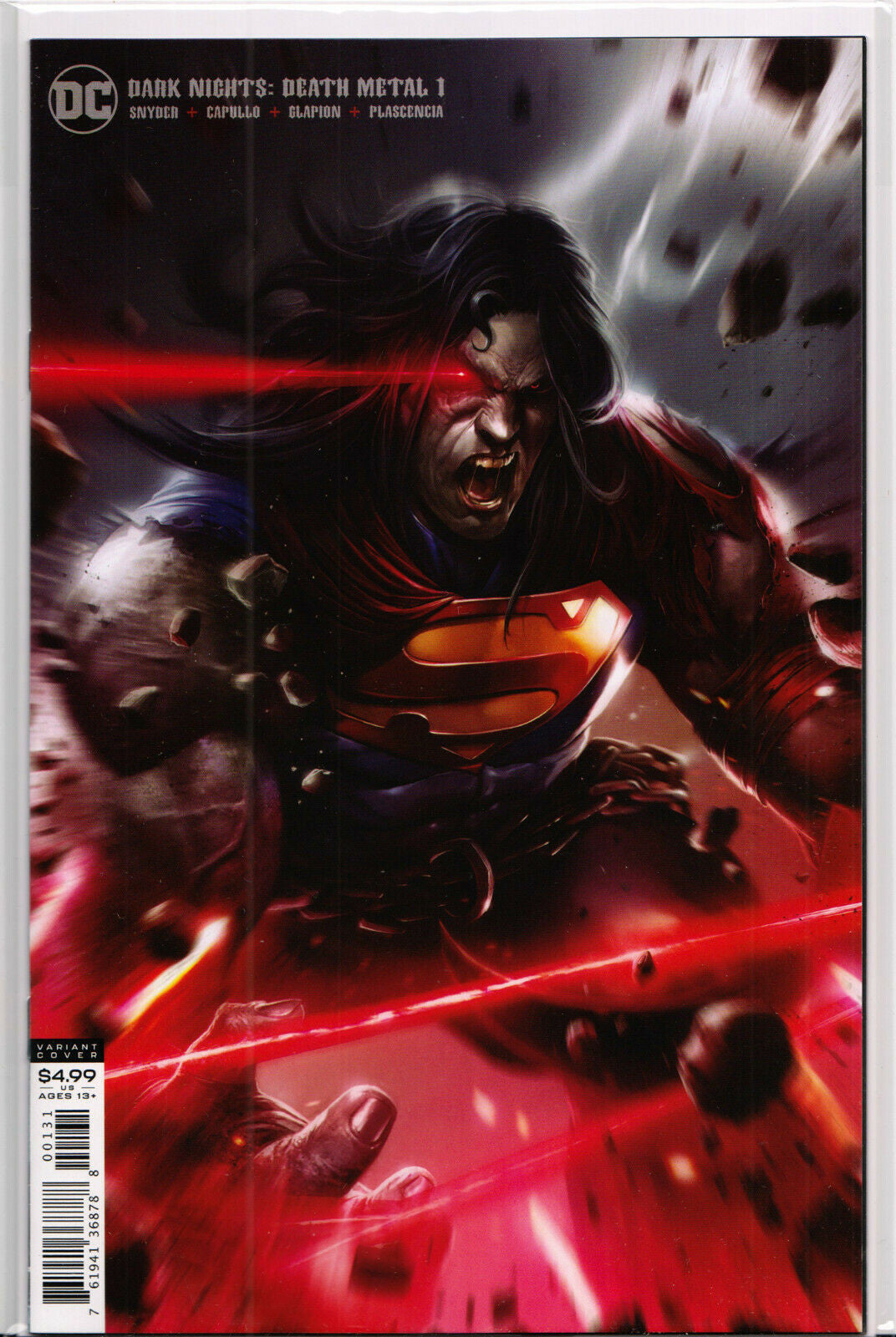 DARK NIGHTS: DEATH METAL #1 (Francesco Mattina Variant) COMIC BOOK ~ DC Comics