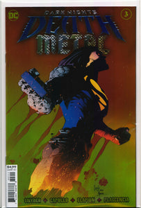 DARK NIGHTS: DEATH METAL #3 (Enhanced Foil Variant) COMIC BOOK ~ DC Comics