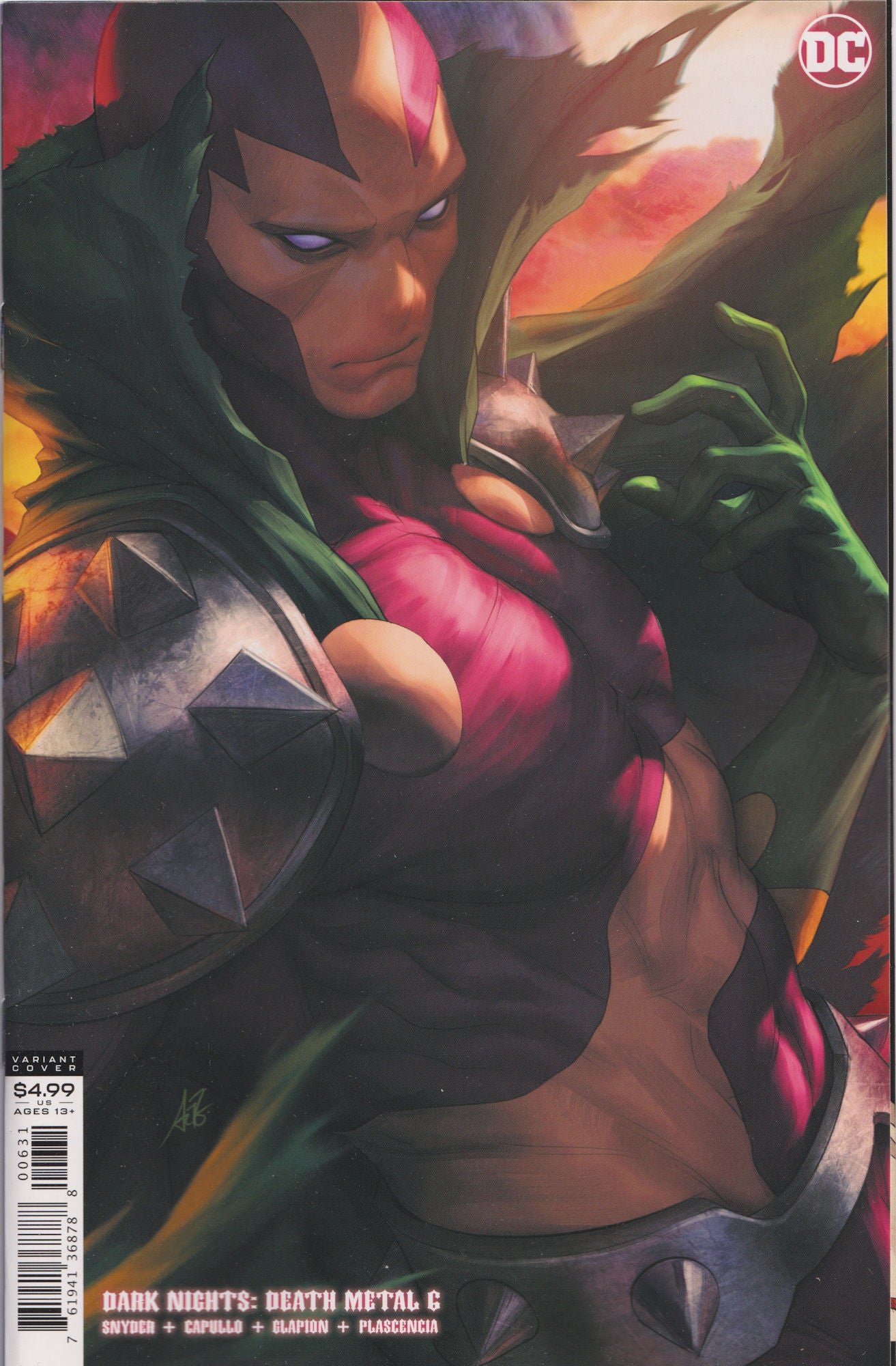 DARK NIGHTS: DEATH METAL #6 (Artgerm Mister Miracle Variant) ~ DC Comics