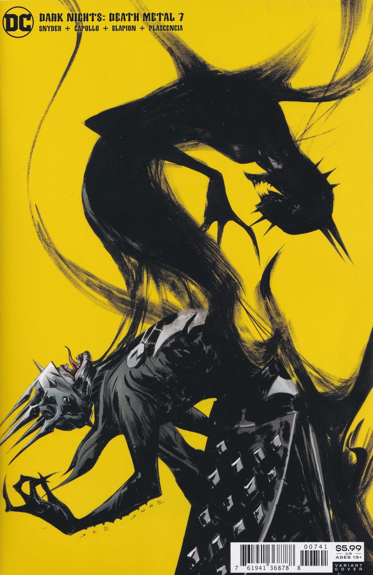 DARK NIGHTS: DEATH METAL #7 (Jae Lee Batman Who Laughs Variant) ~ DC Comics