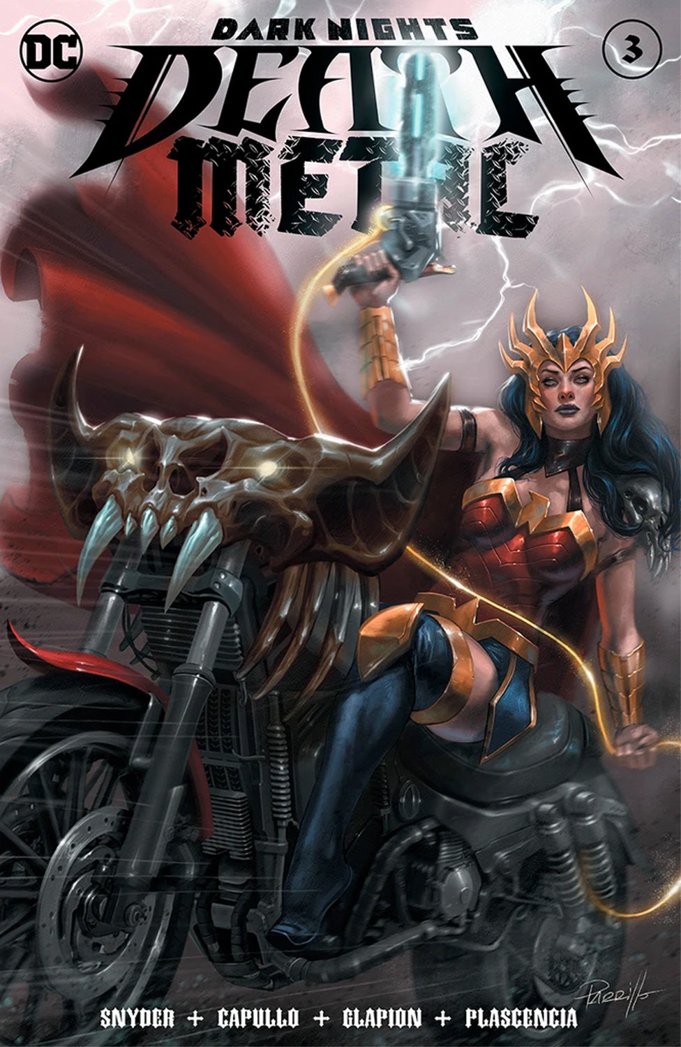 DARK NIGHTS: DEATH METAL #3 (LUCIO PARRILLO EXCLUSIVE VARIANT) ~ DC Comics