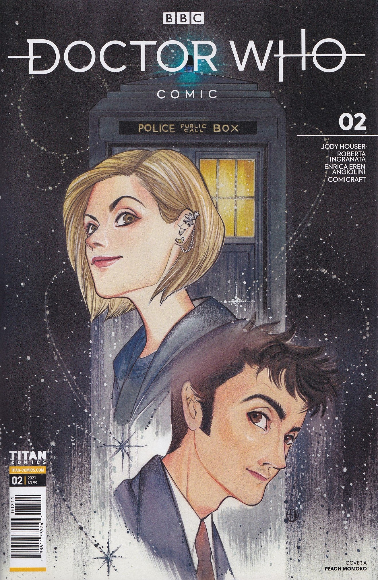 DOCTOR WHO COMICS #2 (PEACH MOMOKO VARIANT)(2020) COMIC ~ Titan Comics