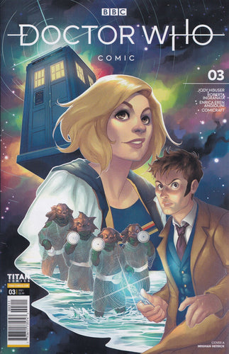 DOCTOR WHO COMICS #3 (HETRICK VARIANT)(2020) COMIC BOOK ~ Titan Comics