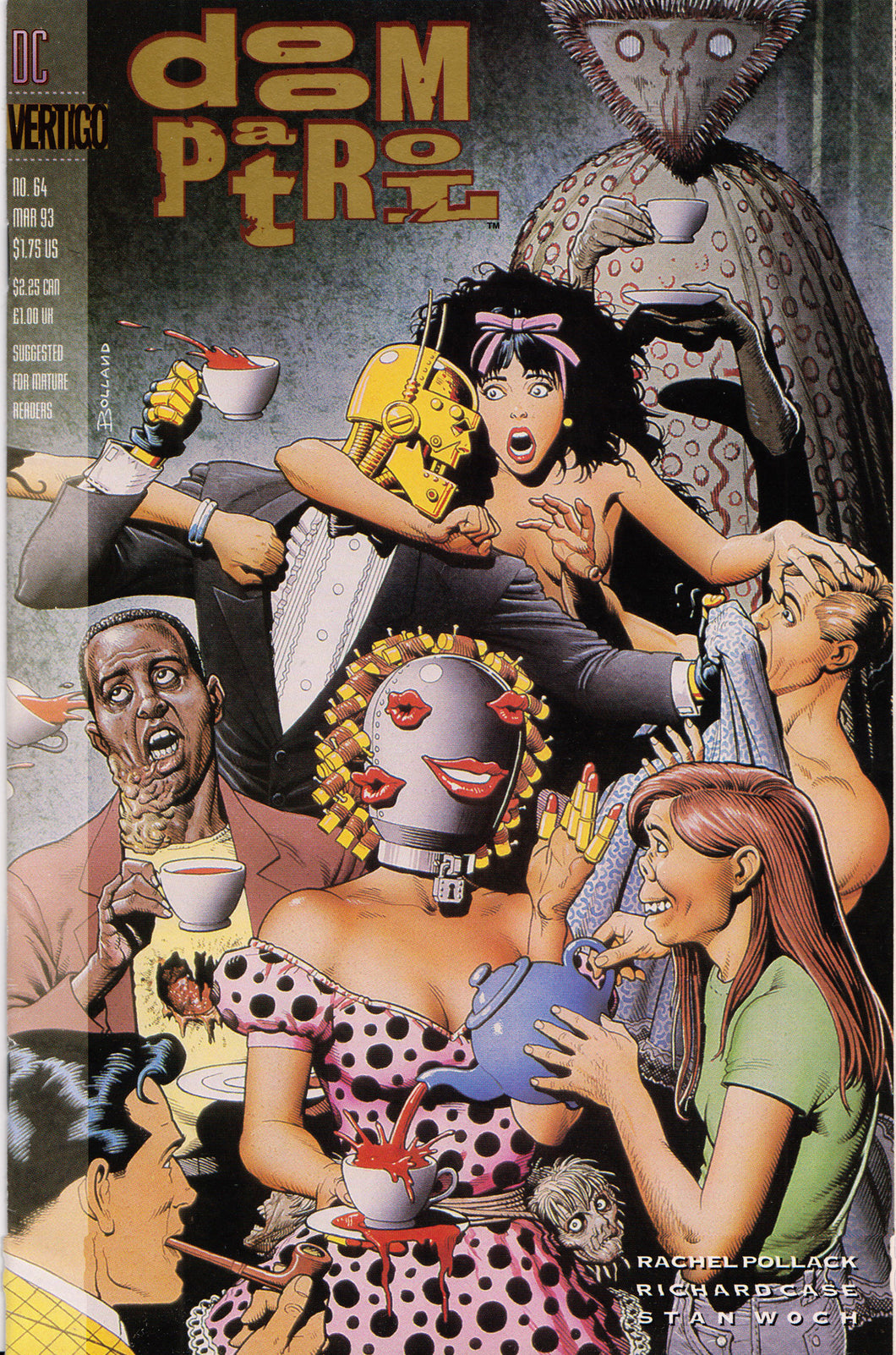 DOOM PATROL #64 COMIC BOOK ~ DC/Vertigo Comics